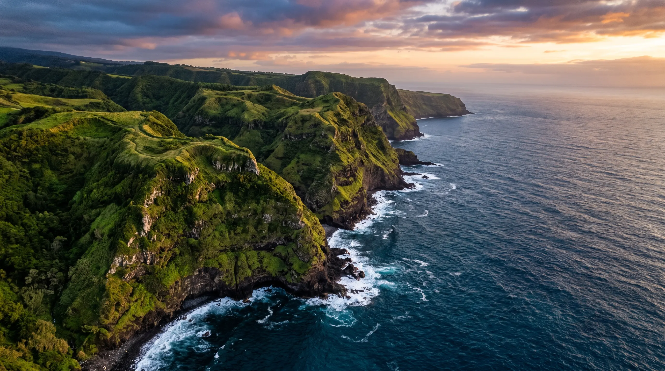 Coastal landscape representing new horizons